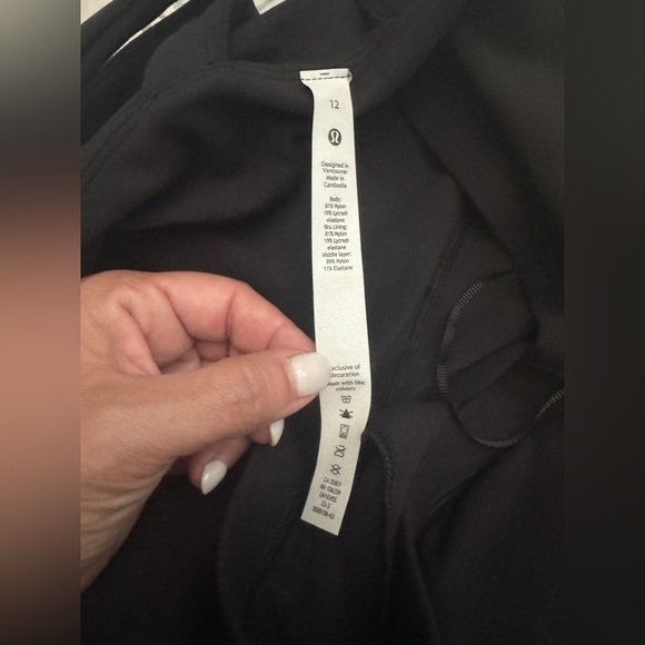 Lululemon Align Keyhole Halter Tank Top in Black - Picture 5 of 7